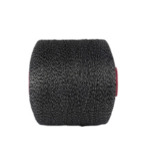 2020 factory direct sell mixed colors 150D Black 150D Gray blended spun polyester yarn for knitting